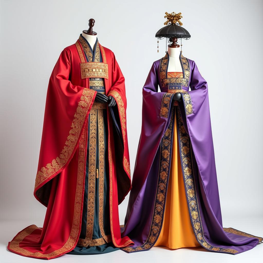 Các mẫu trang phục nhà Thanh đẹp đa dạng dành cho nam và nữ tại Trang Phục Hàng Xanh TPHCM.