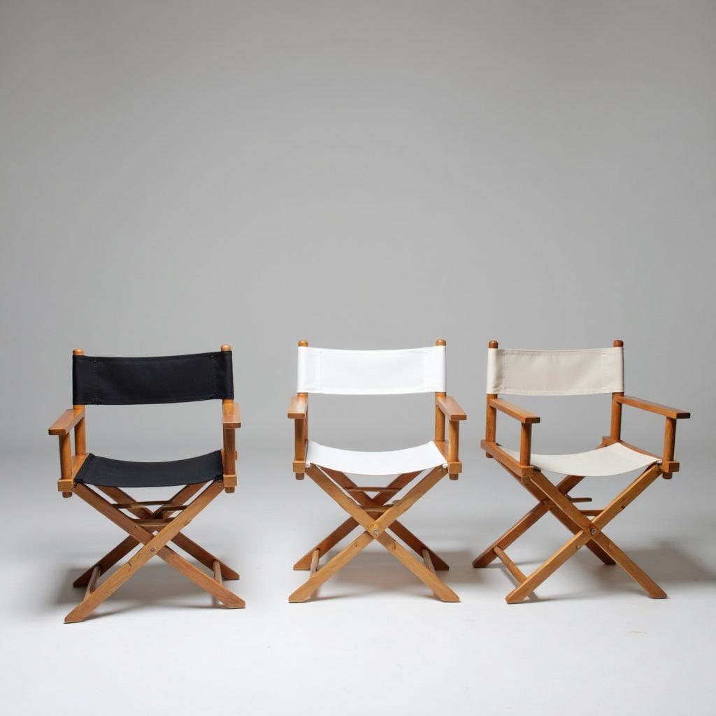 Các mẫu ghế đạo diễn mới đẹp cho thuê tại Trang Phục Hàng Xanh TPHCM