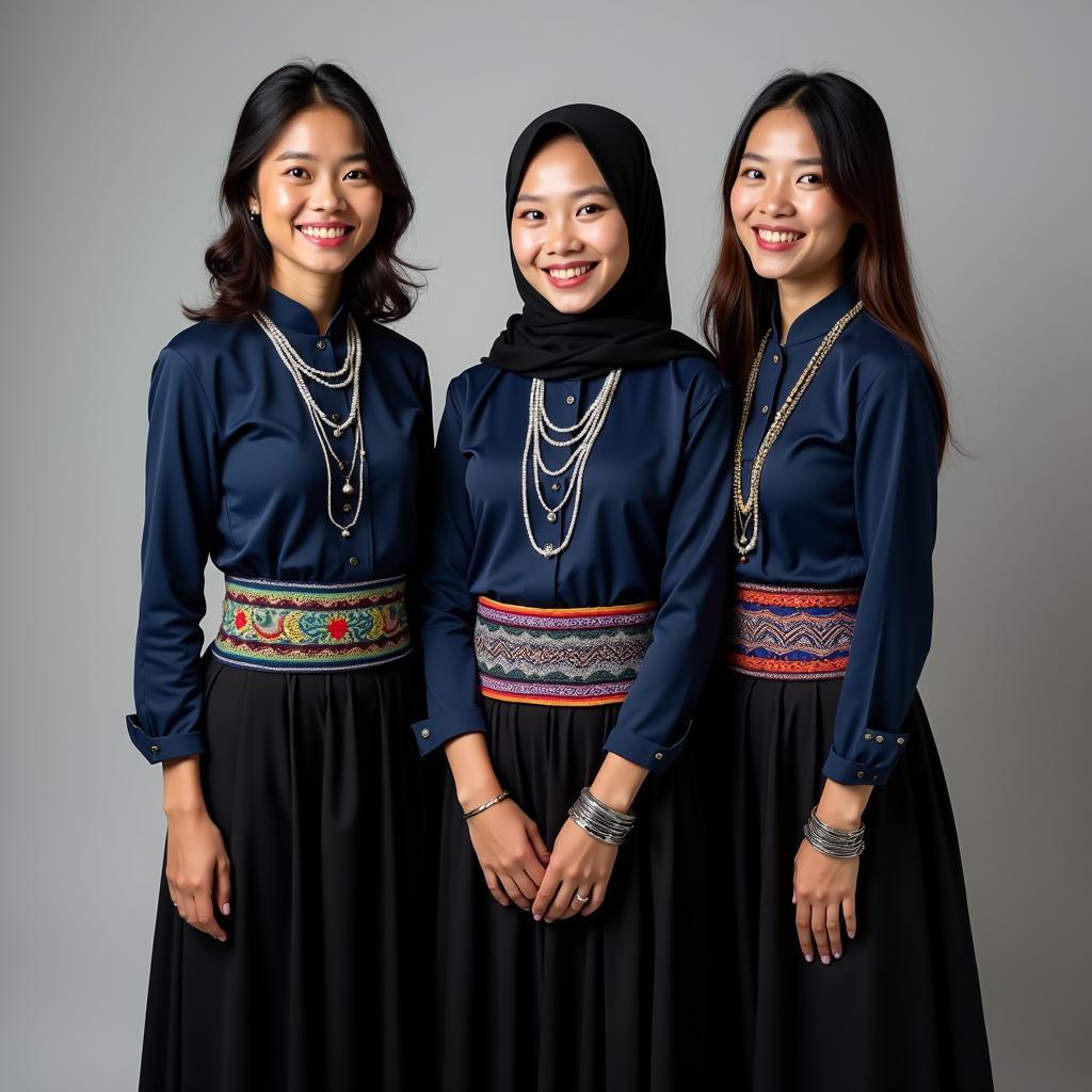 Bộ sưu tập trang phục dân tộc Tày nữ cho thuê tại TPHCM với đa dạng mẫu mã truyền thống và cách tân.